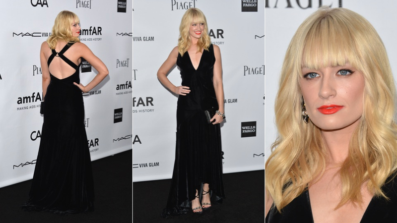 Illustration for article titled Celebs Rocked Sequins and Side Boob at the amfAR Gala